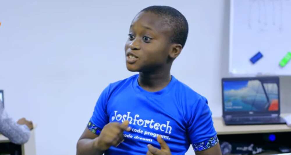 Joshua Agboola: Meet 9-year-old who developed a website for his school