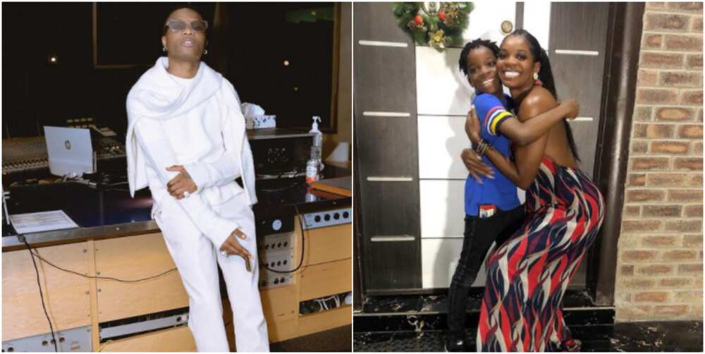 Wizkid’s 1st babymama Shola Ogudu survives car crash (photos)