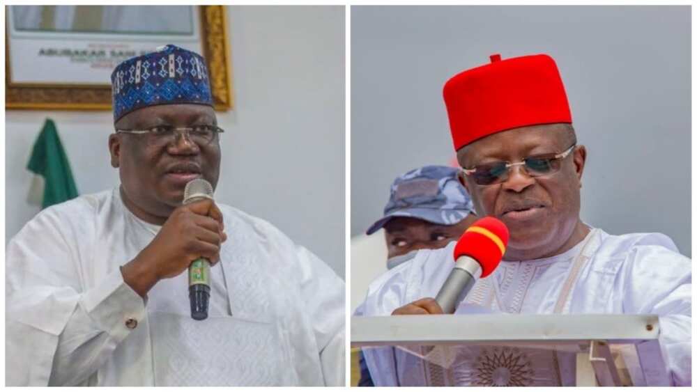 Senate President, David Umahi, APC presidential primary, Ebonyi state governor, Ahmad Lawan