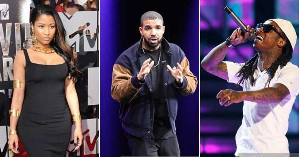 Drake, Nicki Minaj and Lil Wayne
