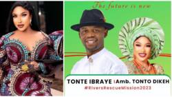 Tonto Dikeh: Nigerians share thoughts about Nollywood actress' political ambition