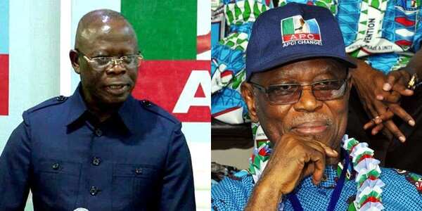 Edo 2020: Ex-APC national chairmen Oyegun, Oshiomhole make Ize-Iyamu's campaign team