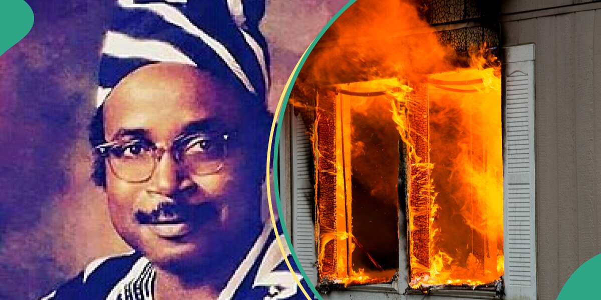 Fear, anxiety as house of powerful former governor burn down to ashes