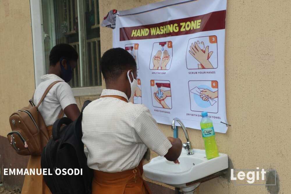 Photo news: Schools resume in Lagos state amid Coronavirus pandemic