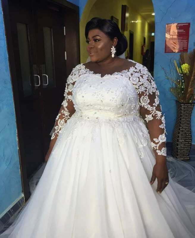 Plus size 2024 nigerian dresses