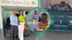 21-year-old buys BMW in TikTok video, People in awe as young woman walk into dealership and out with brand new whip