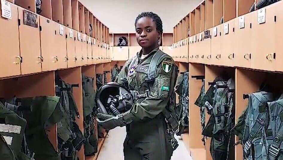 Meet 22-year-old Kifayah Muhammad Sani who is reportedly the first female fighter pilot