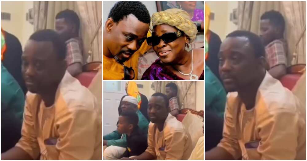 Pasuma sheds tears as he loses mother.