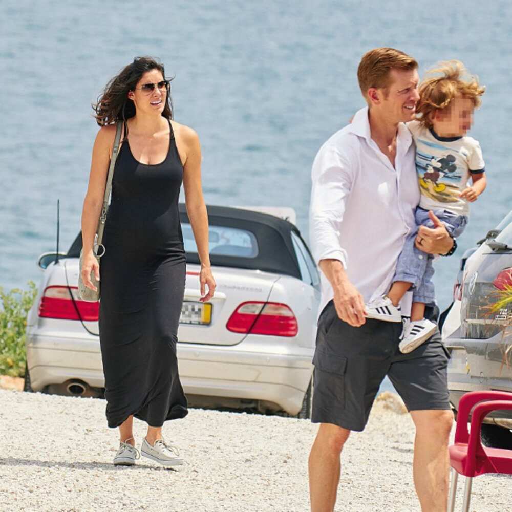 David Paul Olsen and his family