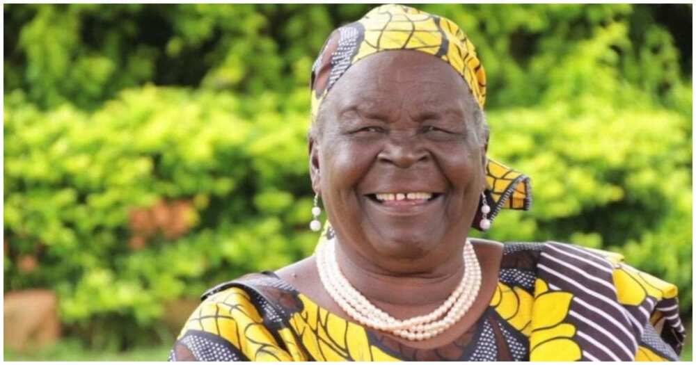 Former United States President Barack Obama's grandmother Mama Sarah Anyango Obama. Photo: Raila Odinga.