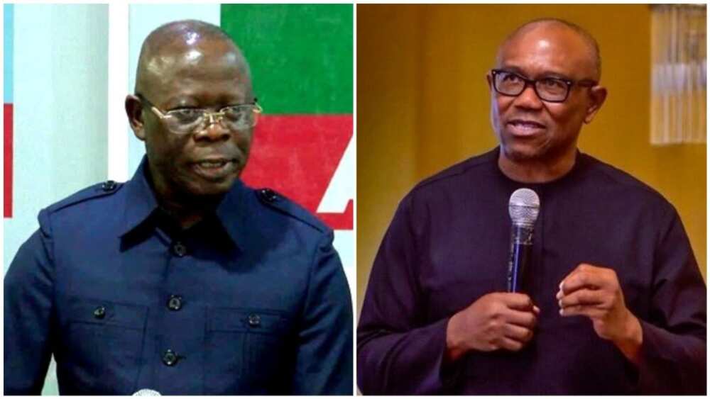 Peter Obi, Adams Oshiomhole, Labour Party, Unemployment rate in Nigeria, youths, APC, 2023 presidential election, 2023 general polls