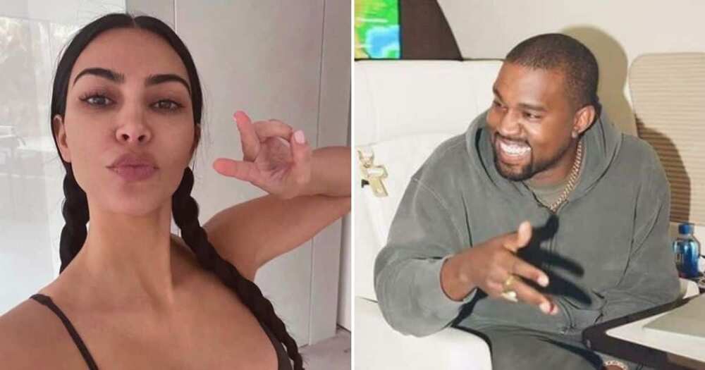 Kim Kardashian and Kanye West spend a few hours together