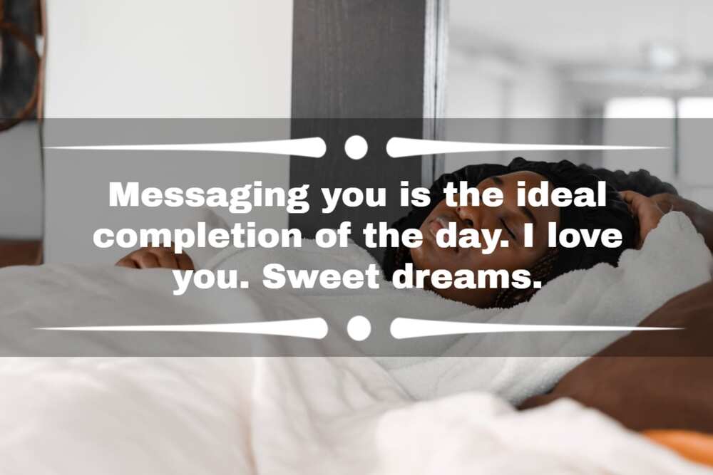 Sweet good night message to my love Sweet good night message to my love