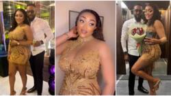 “You were first my best friend”: Peggy Ovire showers her new hubby Freddie Leonard with praises in video