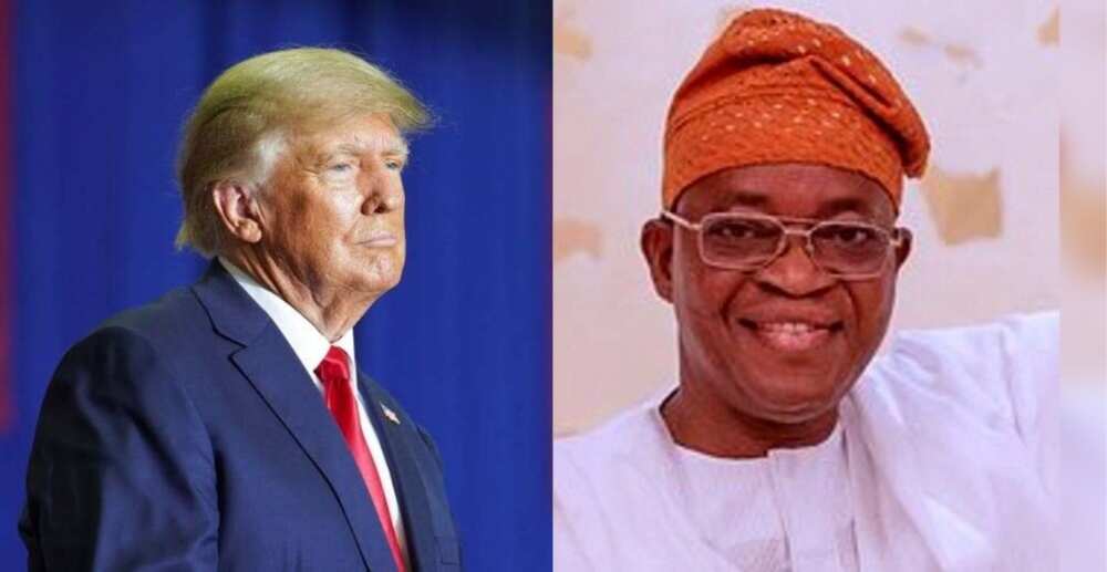 PDP says Oyetola is Trump