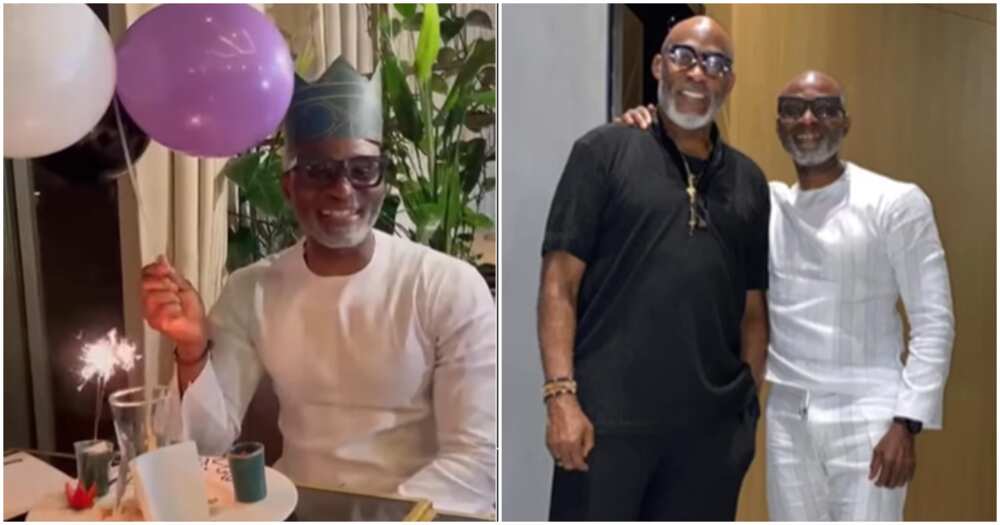 Actor RMD and his internet lookalike