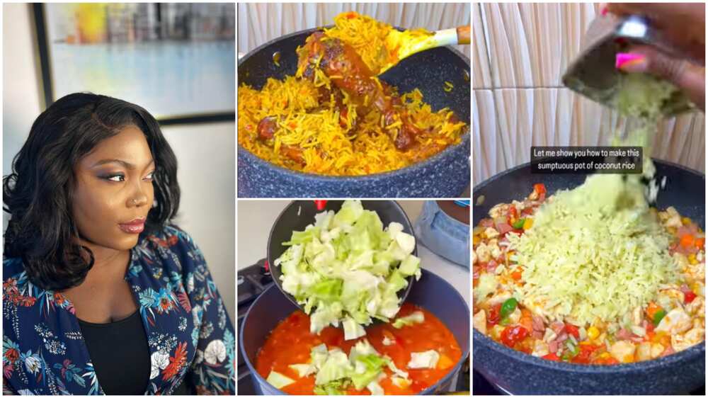 Nigerian recipes/lady hopes to keep teaching people.