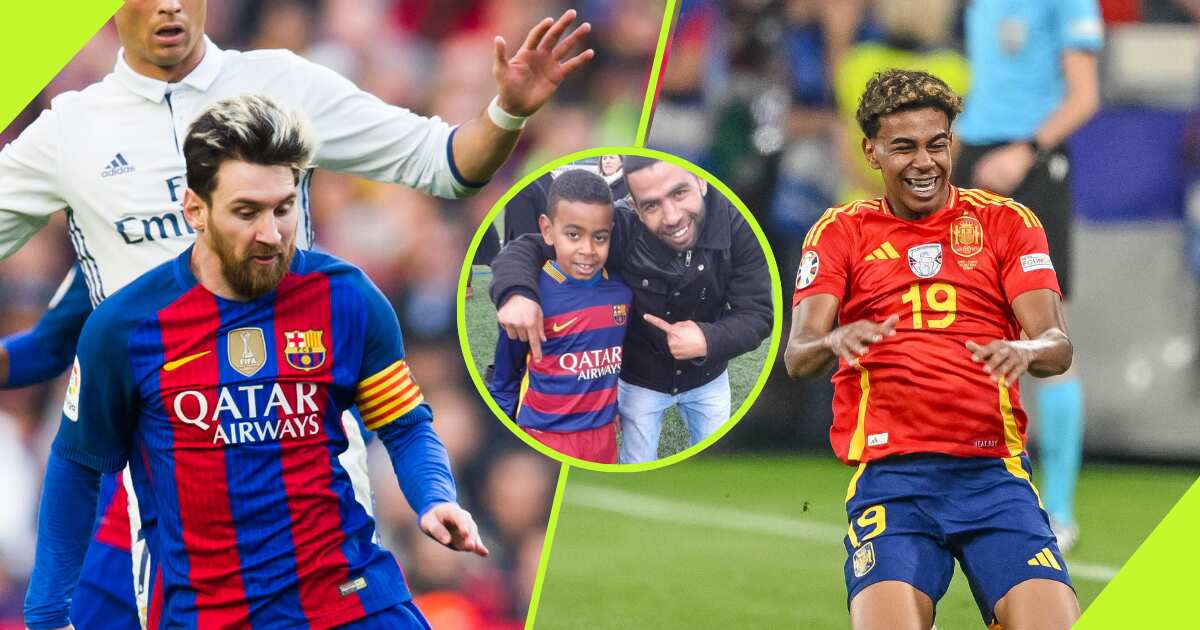 Old video of 9-year-old Lamine Yamal 'looking' for Lionel Messi at 2016 El Clasico resurfaces online