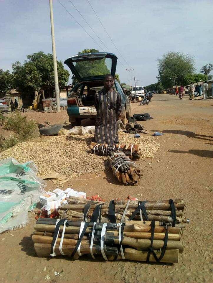 notorious gun runner arrested in Niger state on Thursday, November 22, 2018