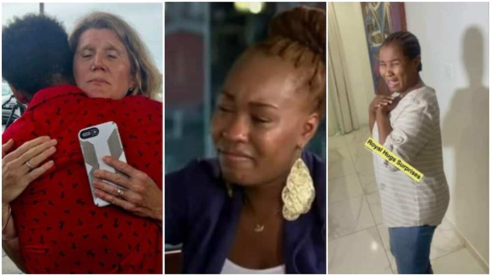 They all cried while getting their gifts. They all cried while getting their gifts.