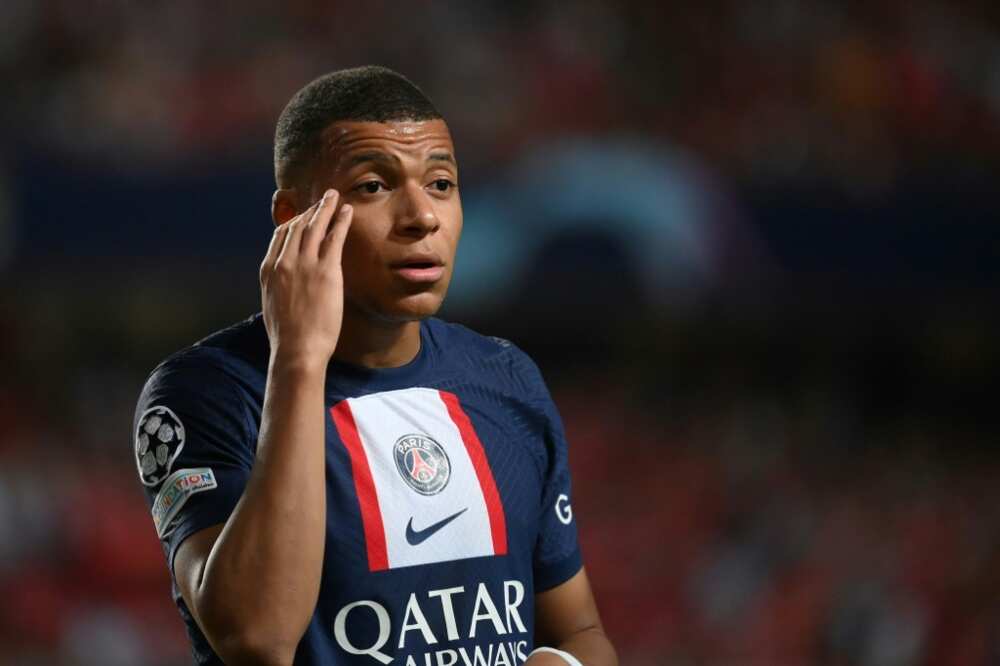 Paris Saint-Germain's French forward Kylian Mbappe topped the Forbes magazine earnings list for world football players at $128 million