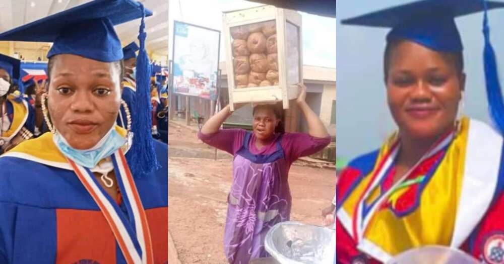 Single mother who hawked snacks on streets graduates with first-class from the University