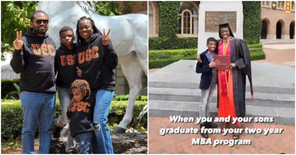 Nigerian singer Cobhams Asuquo and his family Nigerian singer Cobhams Asuquo and his family