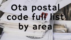 Here is the full list of Ota postal codes distributed by areas