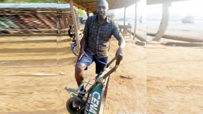 How I dropped out of medical school at 500L, ended up as wheelbarrow pusher - Man narrates tragic story