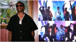 Funny throwback video emerges of Wizkid dancing energetically, whining waist during choreography on stage