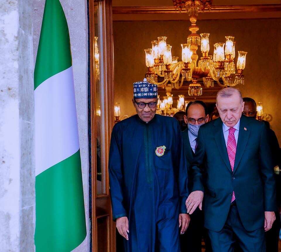 Dirarsa ke da wuya, Shugaba Buhari ya gana da Shugaban kasar Turkiyya Dirarsa ke da wuya, Shugaba Buhari ya gana da Shugaban kasar Turkiyya