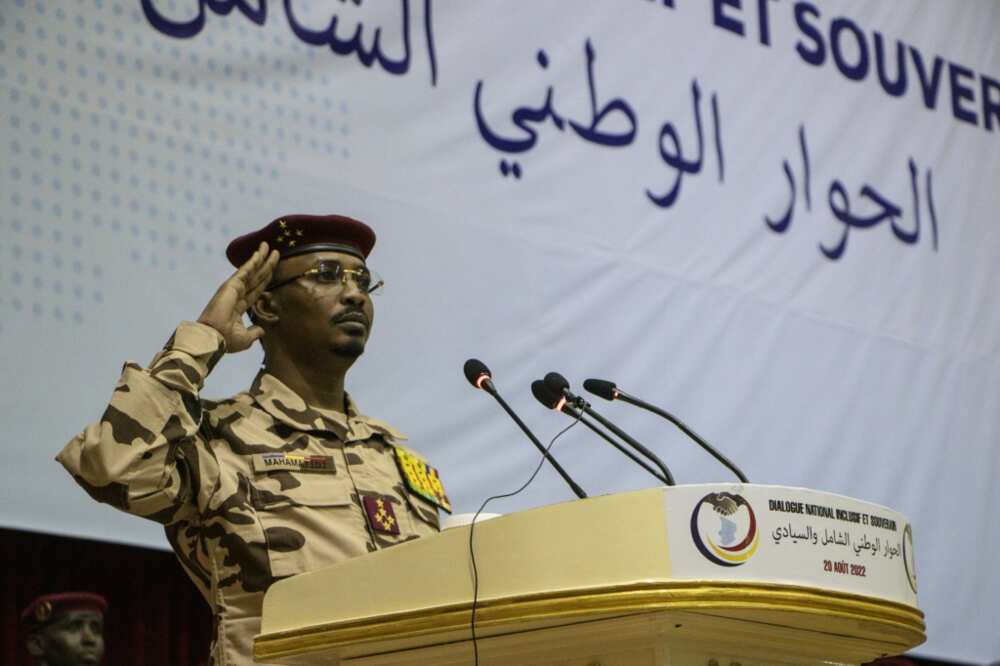 Junta leader Mahamat Idriss Deby Itno opened the forum on Saturday, warning that Chad faced a 'decisive moment'