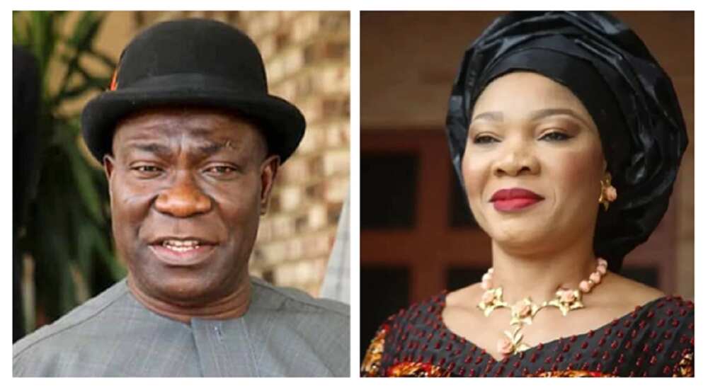 Ekweremadu da matarsa Beatrice. Ekweremadu da matarsa Beatrice.