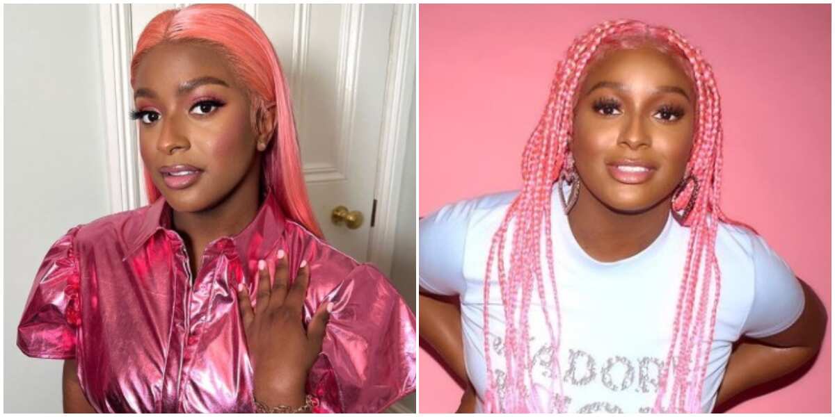 She needs to retain her stylist: Nigerians impressed by DJ Cuppy's birthday glow-up react