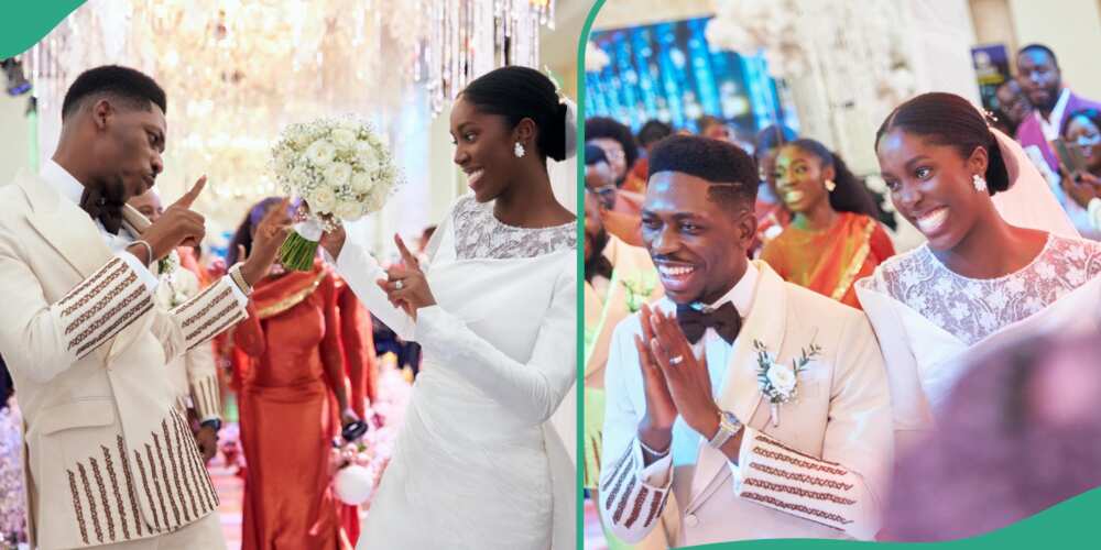 Lady shares experience after she travelled to Accra for Moses Bliss' wedding