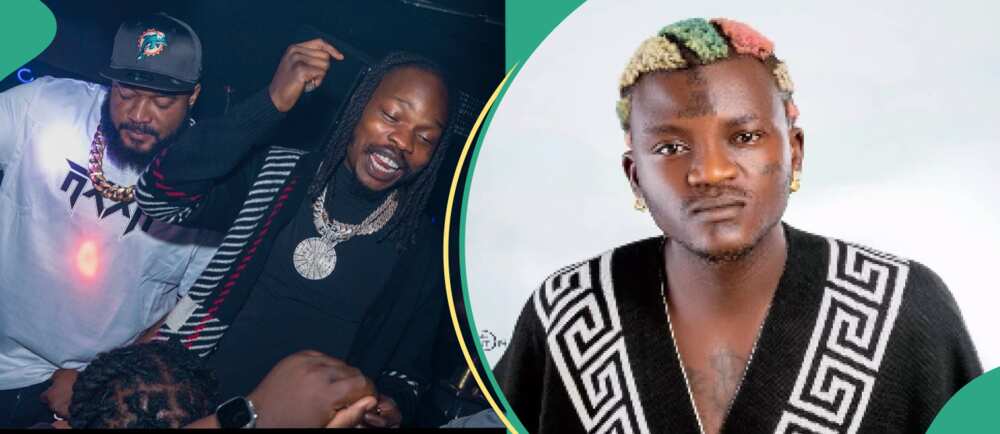 Naira Marley and Sam Larry dance to Portable's Alimi diss track.