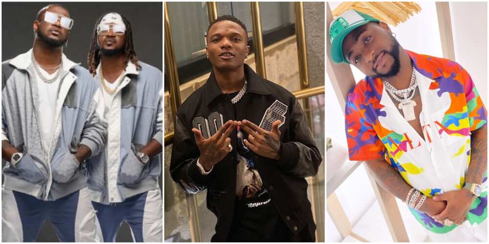 Davido, Wizkid, other music stars who have buried the hatchet in recent times