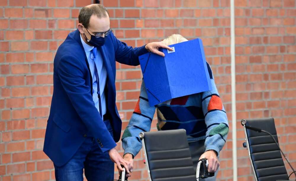 Josef Schuetz is accused of involvement in the murders of 3,518 prisoners at the Sachsenhausen camp Josef Schuetz is accused of involvement in the murders of 3,518 prisoners at the Sachsenhausen camp