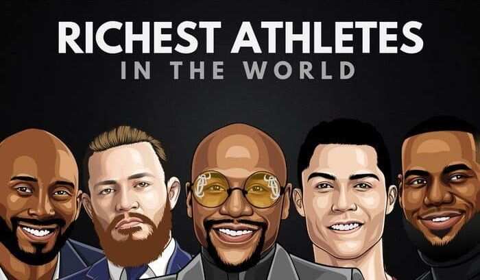 Top 10 richest athletes in the world in 2018