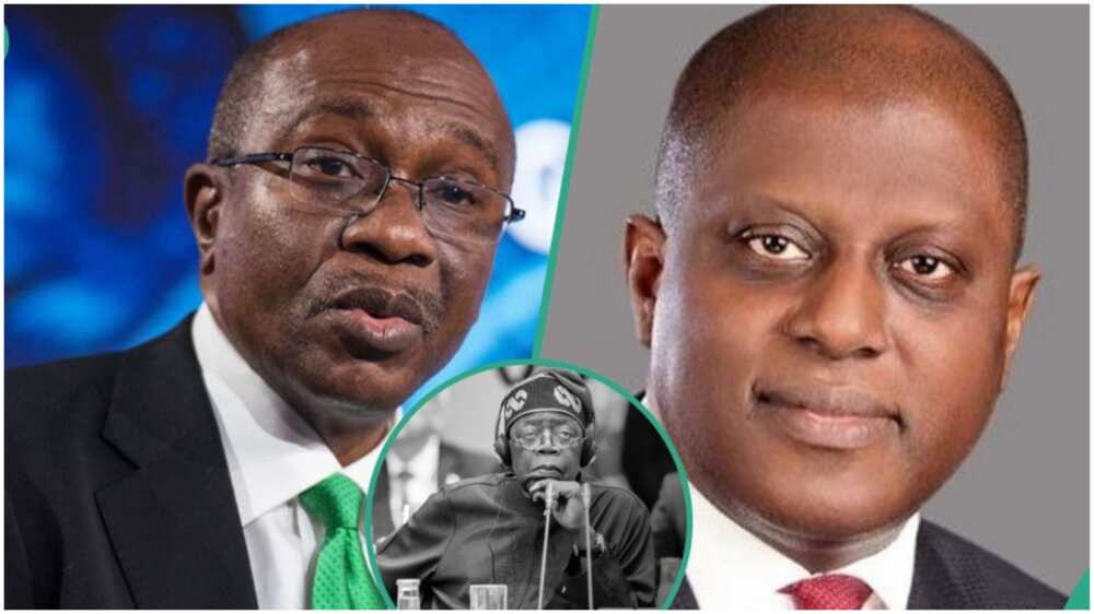 Olayemi Cardoso/Godwin Emefiele/Bola Tinubu/CBN Olayemi Cardoso/Godwin Emefiele/Bola Tinubu/CBN