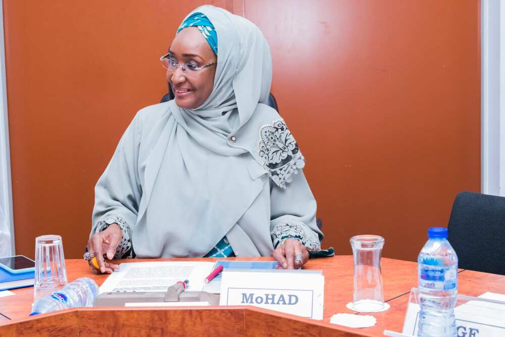 Ministar kula da ayyukan jin kai, bala'o'i da ci gaban al'umma; Sadiya Umar Farouq