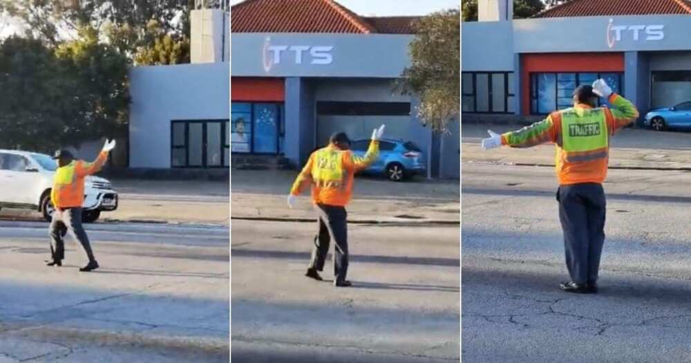 Saffas can't get enough of video showing traffic officer dancing