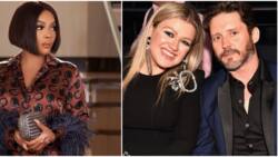God forbid: Toke Makinwa reacts as US singer Kelly Clarkson is ordered to pay N82m child support to ex-hubby