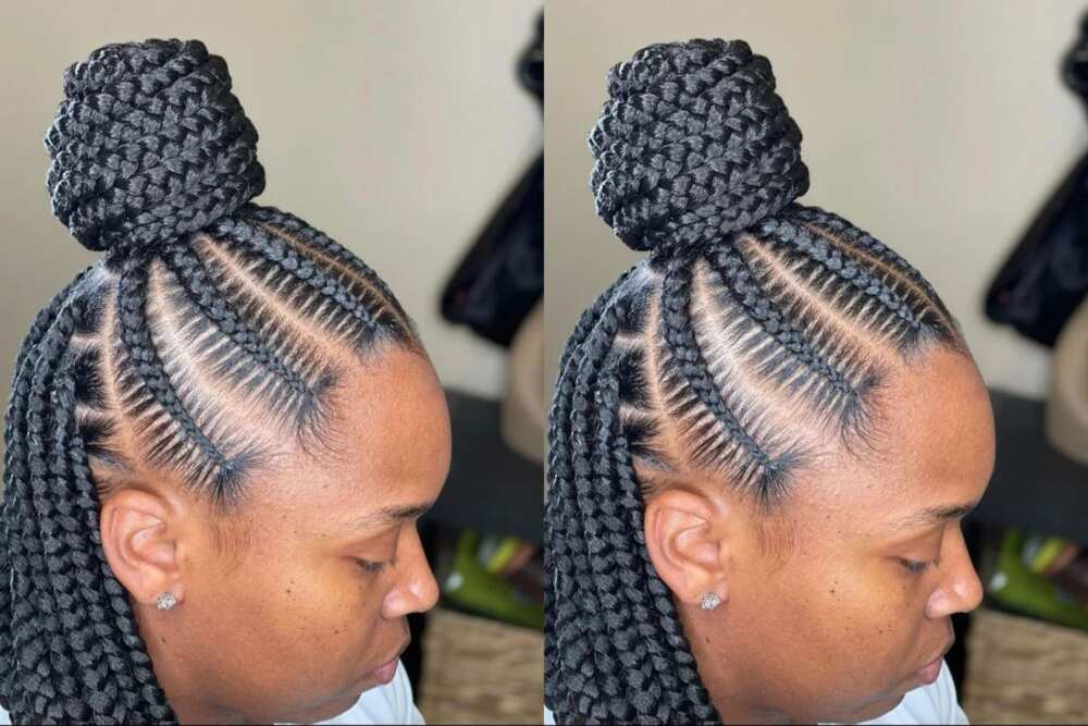 What is the easiest cornrow style?