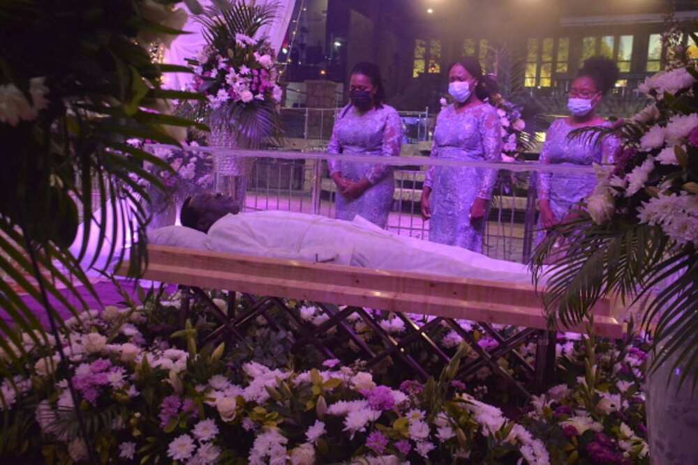 TB Joshua: Tears flow as late prophet is buried in Lagos