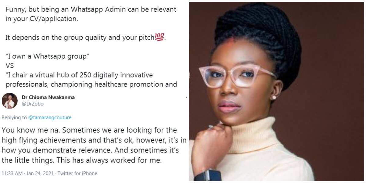 Nigerian lady reveals surprising way being an admin of a Whatsapp group  adds quality to a CV, many react 