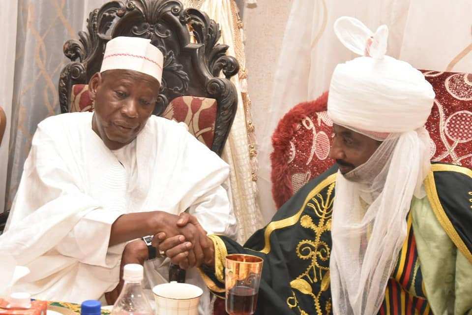 Sanusi accepts Ganduje's appointment to head Kano state council of chiefs