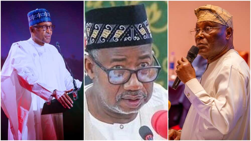 Muhammadu Buhari/Atiku Abubakar/Bala Mohammed/PDP/APC/2023 Election