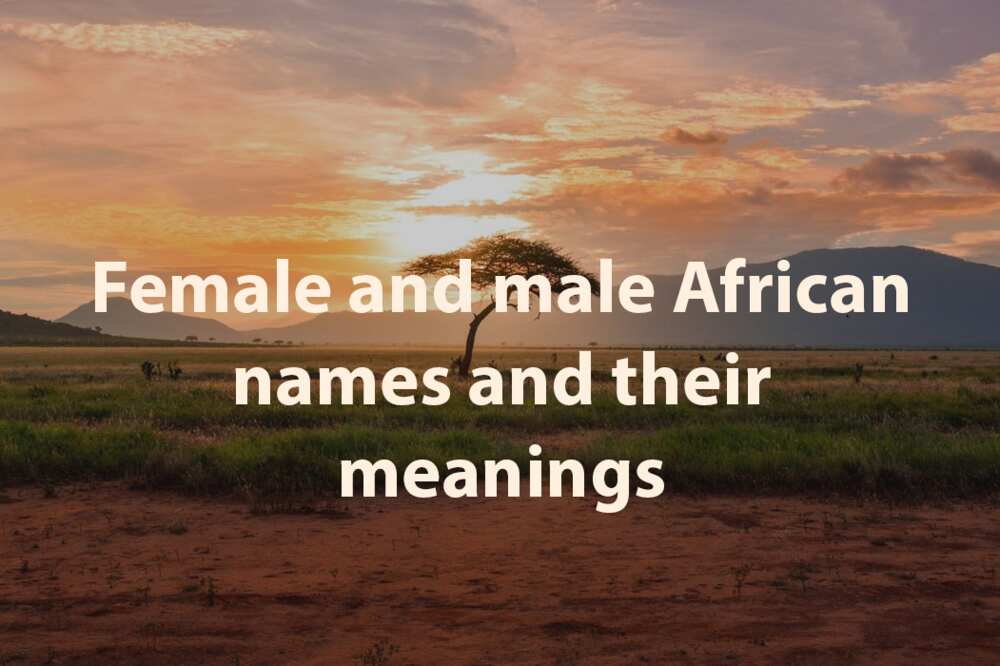 African female names African female names