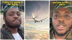 Man discovers cheapest flight ticket in Nigeria, travels from Ibadan to Lagos in aeroplane with just N6,500